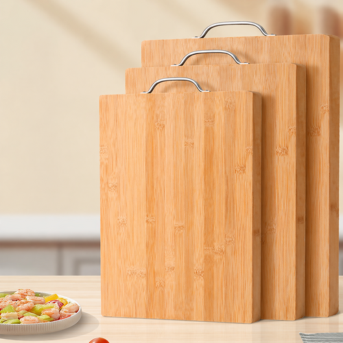 Thick Bamboo Cutting Board – Double-Sided Kitchen Chopping Board Clean, Durable & Built for Everyday Cooking