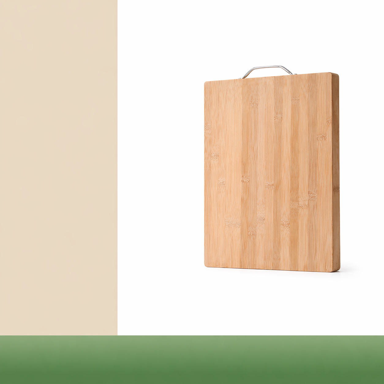 Thick Bamboo Cutting Board – Double-Sided Kitchen Chopping Board Clean, Durable & Built for Everyday Cooking