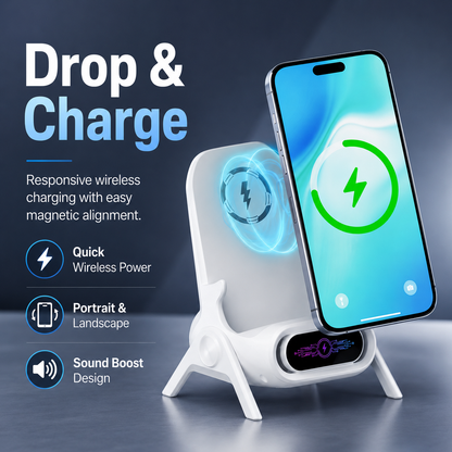Magnetic Wireless Charging Chair Stand