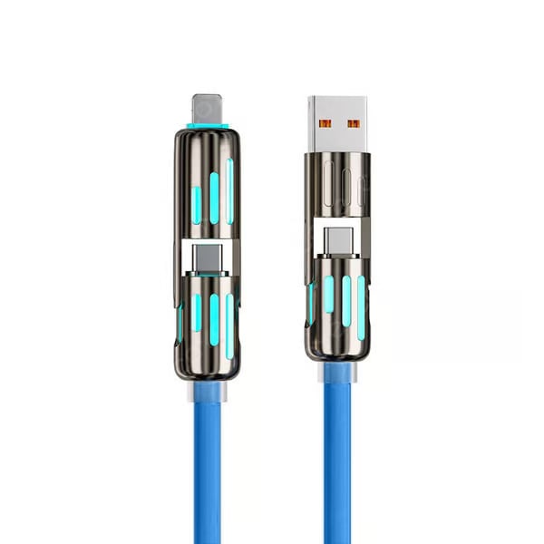🔥4-in-1 USB Charging Cable fast charging MAX 60W
