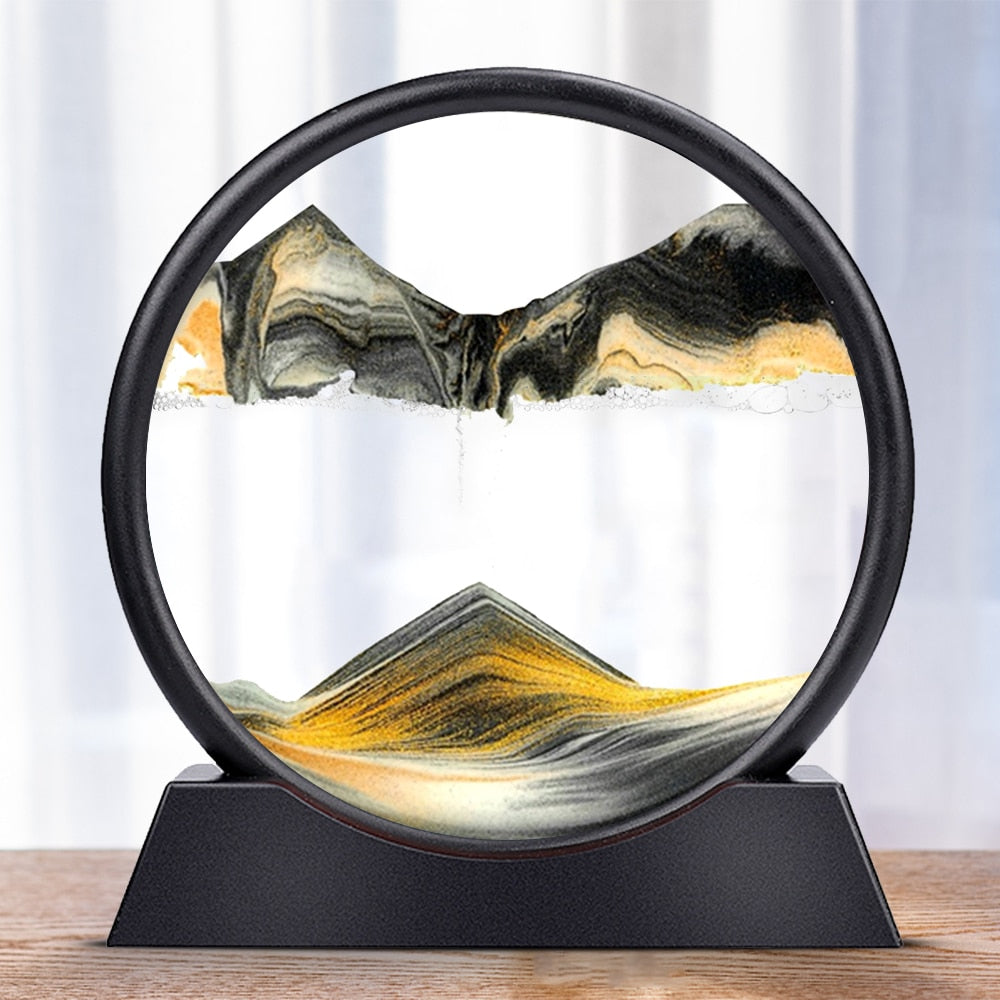 Mesmerizing Flow Sand Art
