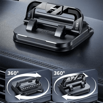 🔥New Year 2026 Sale Is On Fire! Car phone holder 360 degree rotation, suitable for car navigation in-car dashboard